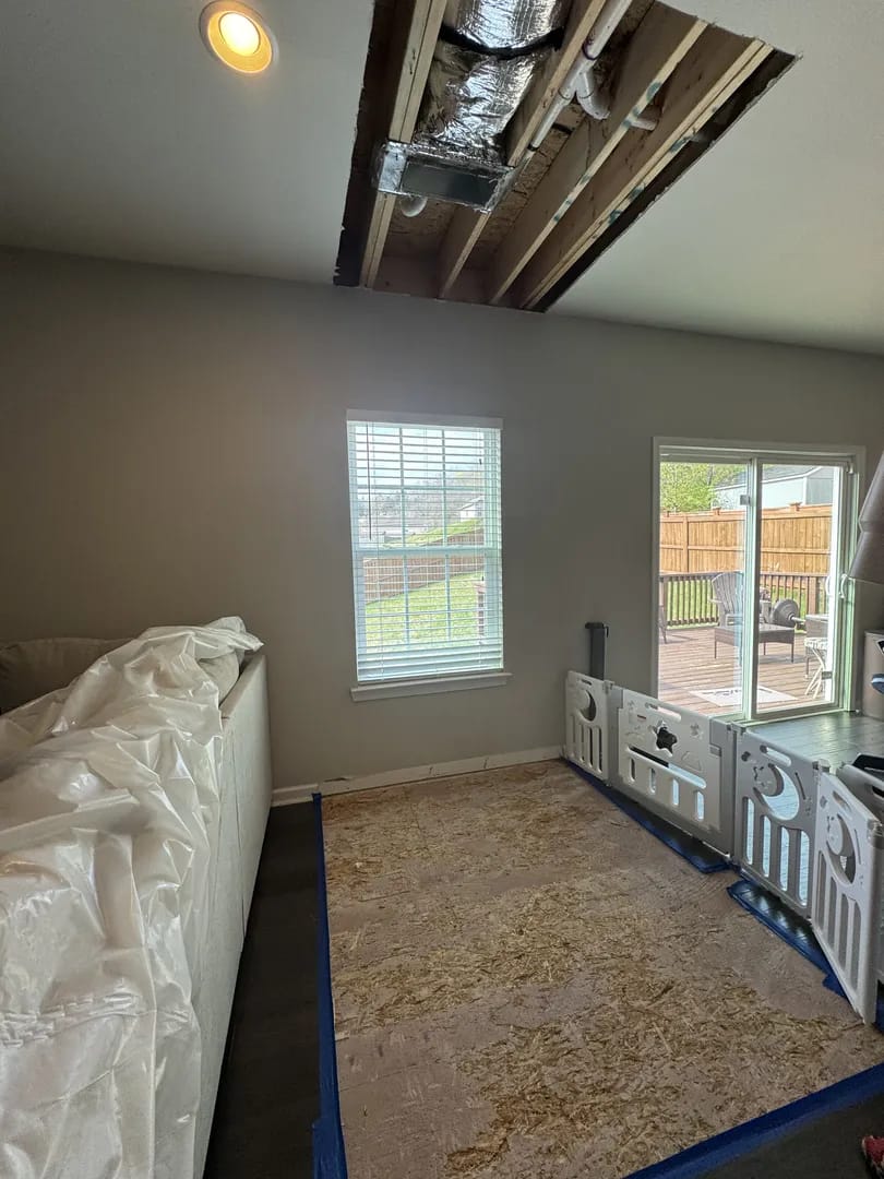 Before water damage - Holgate Ct room