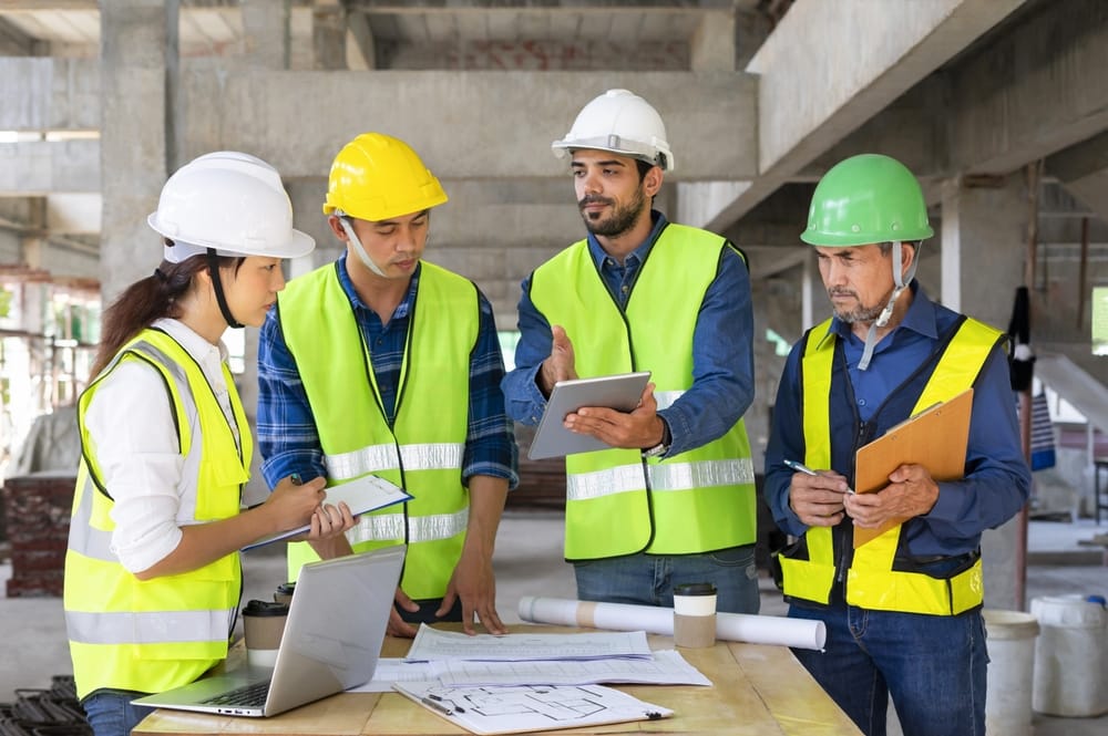 Residential Revamps contractor team collaborating on project