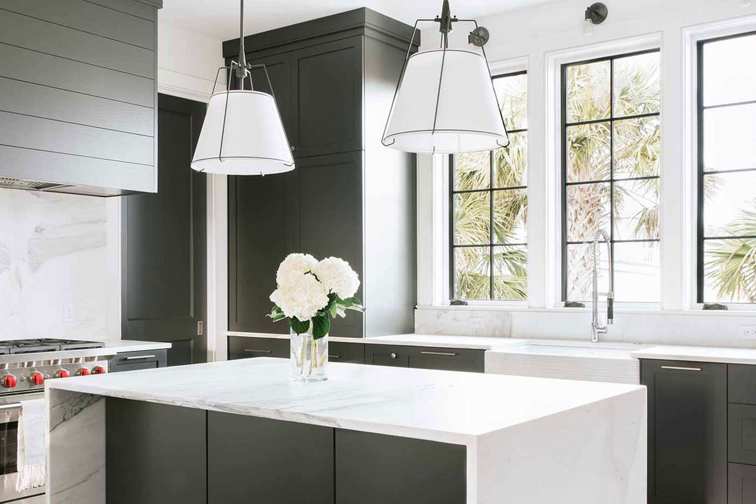 Elegant modern kitchen design with premium finishes