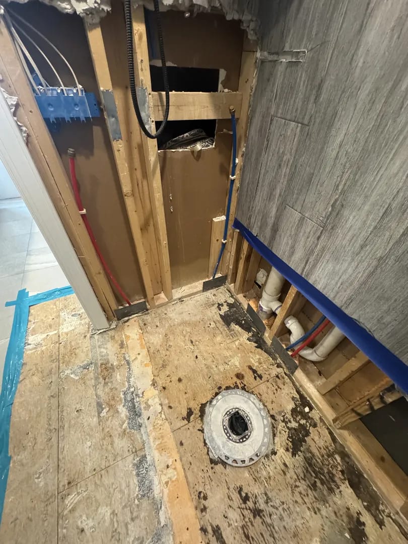 Before water damage - Tucker Place interior